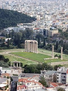 Tempel van Zeus  in Athene