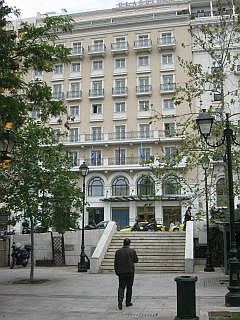 hotel bij het Syntagma Plein