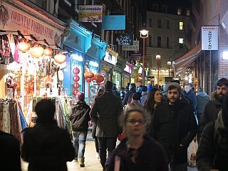 straat in China Town