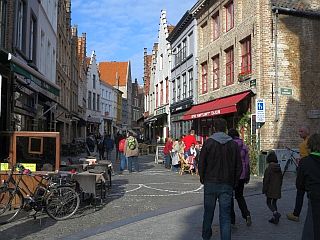 winkelstraten Brugge