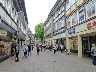 winkelstraat Goslar
