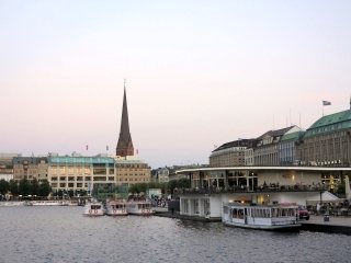 Hamburg Alster Meren