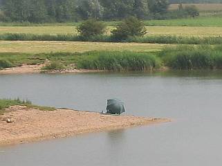 vissen bij Nijmegen