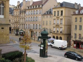 Het centrum van Metz