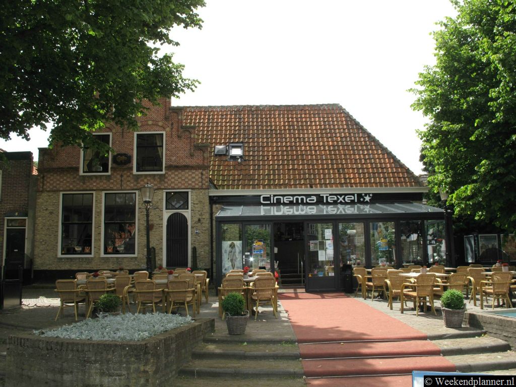 Cinema Texel is een kleine bioscoop in Den Burg. De bioscoop heeft twee zalen. Adres: Gravenstraat 33. Den Burg.
