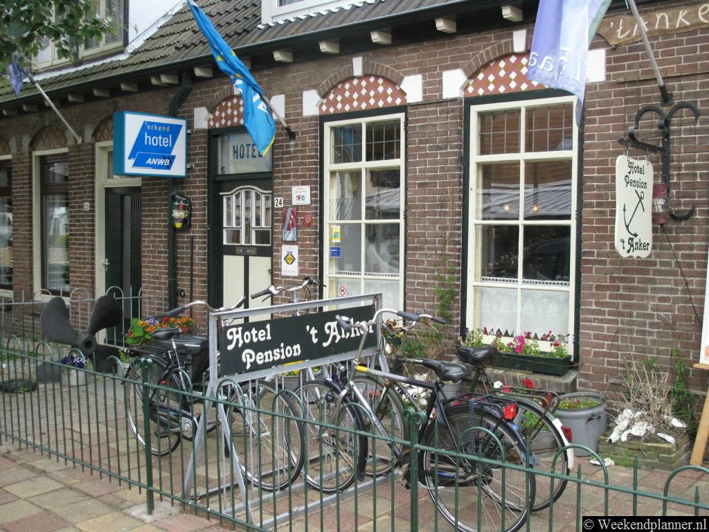 Hotel het Anker is een klein hotel in het centrum van Cocksdorp. Het hotel in de dorpsstraat heeft acht kamers. De achterkant van het hotel ligt aan het natuurgebied de Roggesloot.