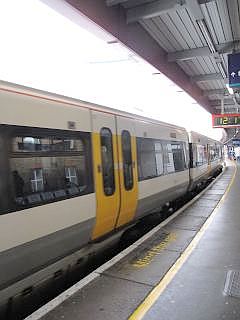 trein Londen-Greenwich