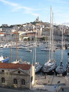 Oude haven Marseille
