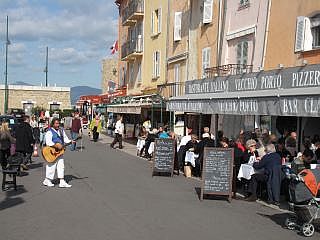 de kade van St-Tropez
