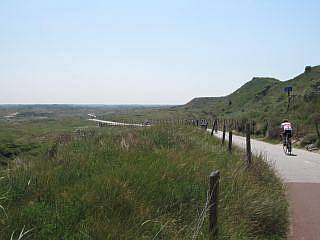 fietsen bij Zandvoort