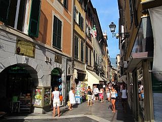 winkelstraat Rapallo