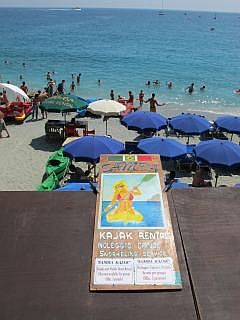 kajaks Monterosso