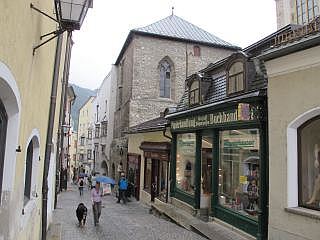 winkelstraat Hall in Tirol
