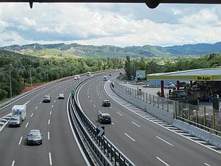 overnachten snelweg Toscane