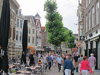 winkelstraat Haarlem