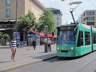 Tram in Bazel