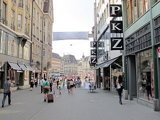winkelstraat Bazel