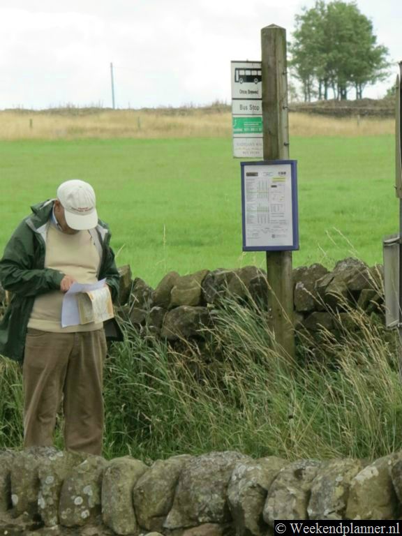 Je hoeft niet de route langs Hadrian's Wall in één keer te lopen. Er rijdt in de zomer een bus van Newcastle naar Carlisle die op veel plaatsen langs de muur stopt. Deze bus wordt ook wel Bus AD 122 genoemd. Foto's van een bezoek aan het Hadrian's Wall Path.