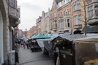 Markt op zaterdag
