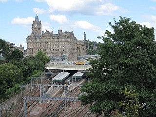 trein Edinburgh