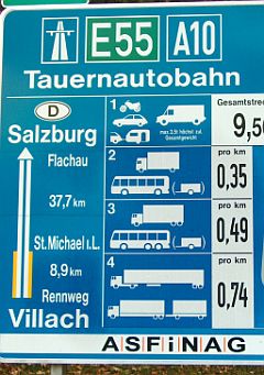 Tauern Autobahn