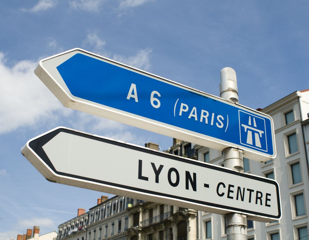 Bron: DreamstimeVanaf de snelweg A6 is het centrum van Lyon gemakkelijk te bereiken.Tip: De hotels en motels aan de Route du Soleil.