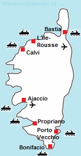 Overnachten Corsica