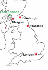 Edinburgh en Engeland