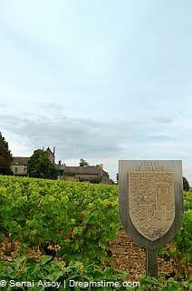 dorp Volnay Bourgondië