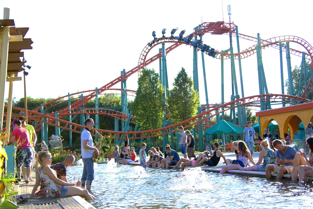 Het pretpark Walibi Holland